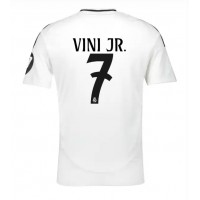 Pánský Fotbalový dres Real Madrid Vinicius Junior #7 2024-25 Domácí Krátký Rukáv